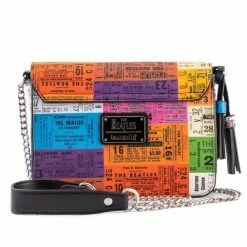 Loungefly The Beatles Ticket Stubs Crossbody Loungefly In Stock