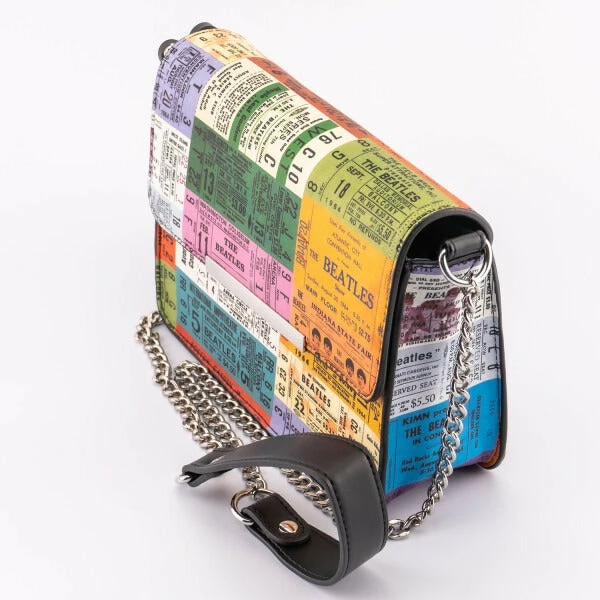 Loungefly The Beatles Ticket Stubs Crossbody Loungefly In Stock 3 Loungefly The Beatles Ticket Stubs Crossbody Loungefly In Stock