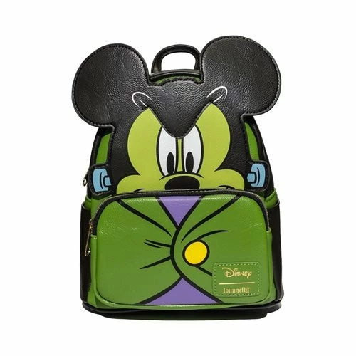 Loungefly Disney Mickey Mouse Frankenstein Mickey Cosplay Mini-Backpack - Entertainment Earth Exclusive Loungefly In Stock 1 Loungefly Disney Mickey Mouse Frankenstein Mickey Cosplay Mini-Backpack - Entertainment Earth Exclusive Loungefly In Stock