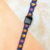 Faire Fall Multi Pumpkin Printed Silicone Watch Band - M/L Tech Accessories