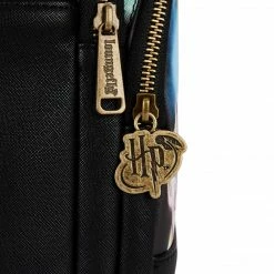 Loungefly Harry Potter Trilogy Triple Pocket Mini Backpack Loungefly In Stock