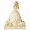Enesco Disney Traditions White Woodland Cinderella By Jim Shore