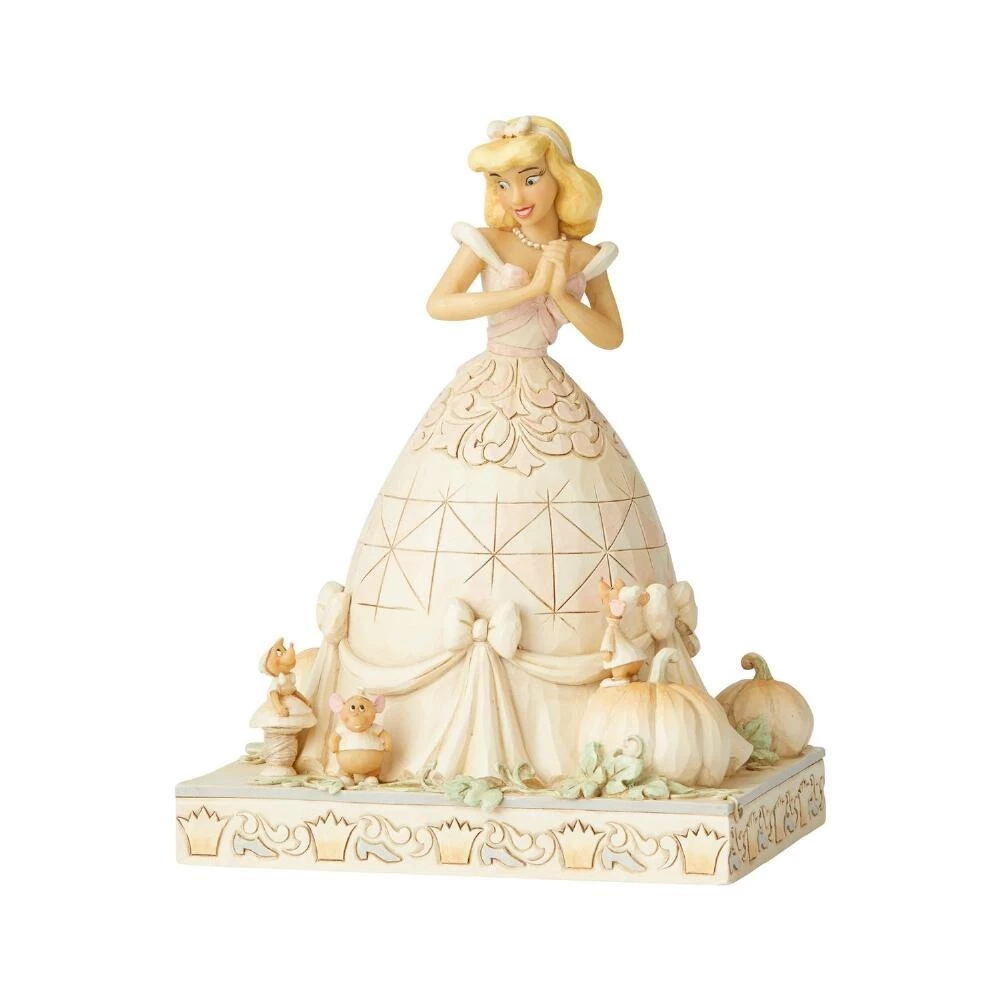 Enesco Disney Traditions White Woodland Cinderella By Jim Shore 2 Enesco Disney Traditions White Woodland Cinderella By Jim Shore
