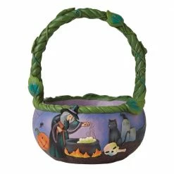 Merch Ventures Enesco Halloween Basket Two-Sided