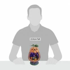 Enesco Lighted Pumpkin Diorama By Jim Shore