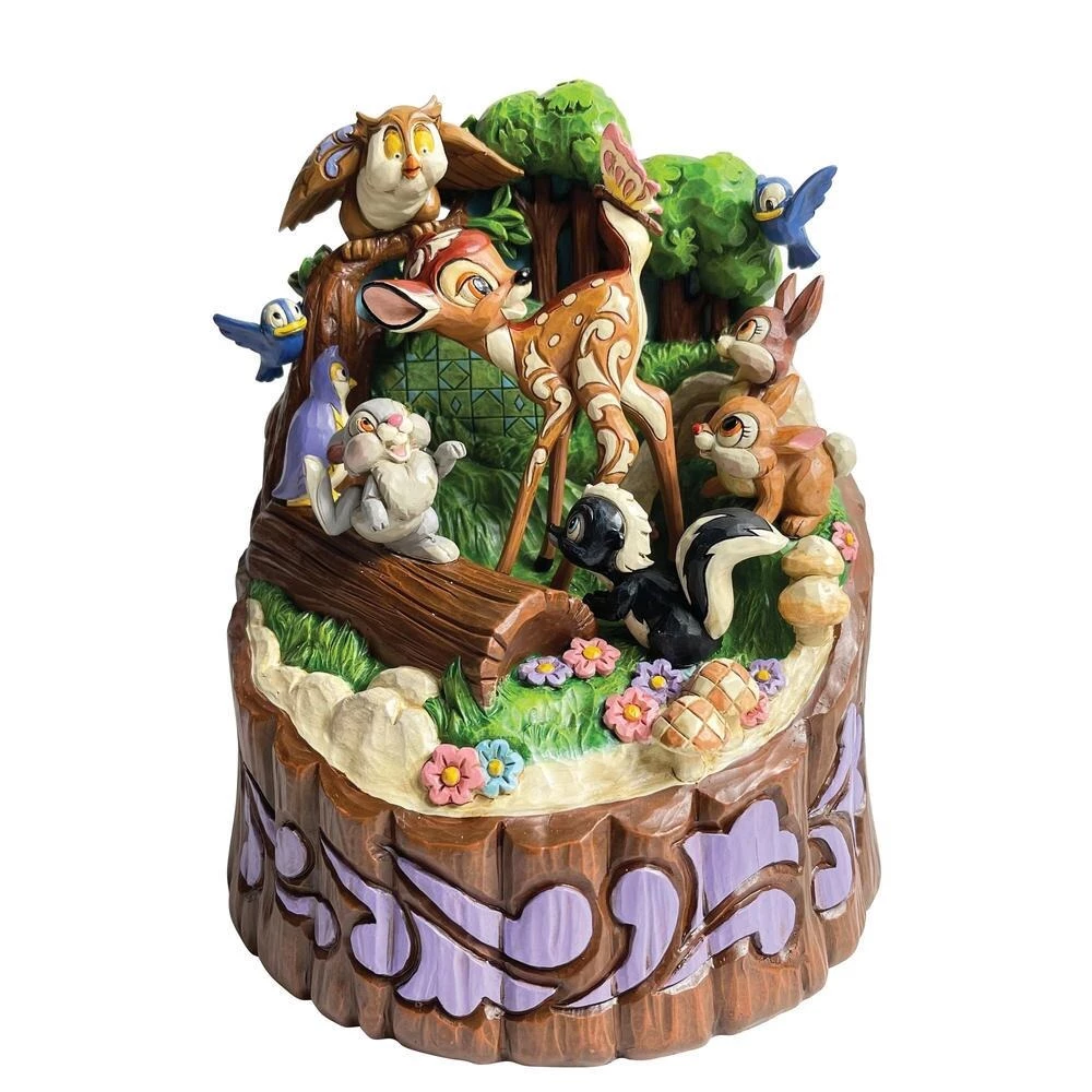 Enesco Disney Traditions Bambi Carved By Heart By Jim Shore 1 Enesco Disney Traditions Bambi Carved By Heart By Jim Shore