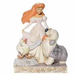 Enesco Disney Traditions White Woodland Ariel By Jim Shore