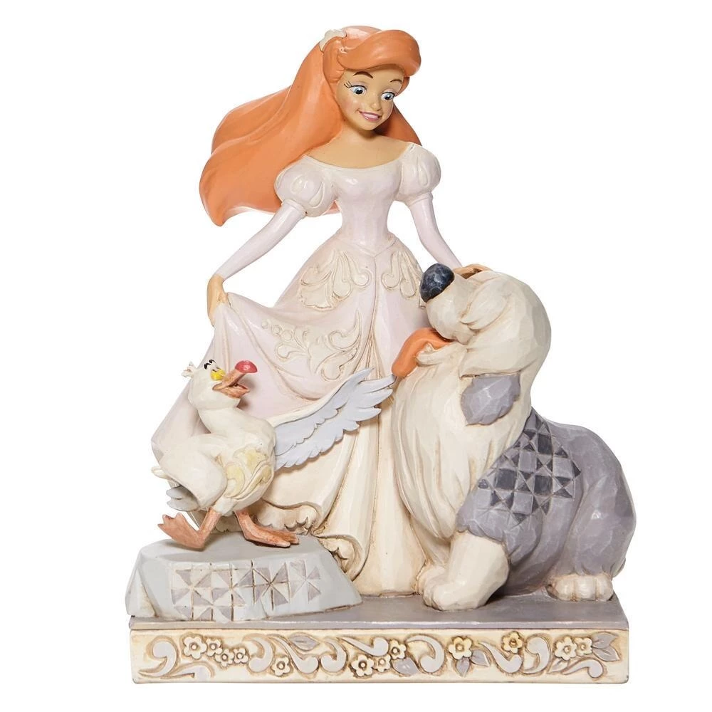 Enesco Disney Traditions White Woodland Ariel By Jim Shore 1 Enesco Disney Traditions White Woodland Ariel By Jim Shore
