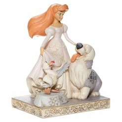 Enesco Disney Traditions White Woodland Ariel By Jim Shore 8 Enesco Disney Traditions White Woodland Ariel By Jim Shore
