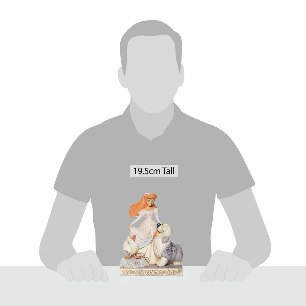 Enesco Disney Traditions White Woodland Ariel By Jim Shore 5 Enesco Disney Traditions White Woodland Ariel By Jim Shore