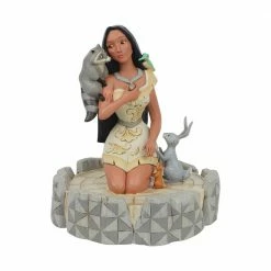 Enesco Disney Traditions White Woodland Pocahontas By Jim Shore