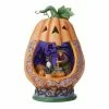 Enesco Lighted Pumpkin Diorama By Jim Shore