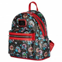 Loungefly Marvel Avengers Floral Tattoo Mini Backpack