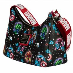 Loungefly Marvel Avengers Floral Tattoo Shoulder Bag