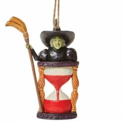Enesco Collectibles Wicked Witch Hourglass Ornament Wizard Of Oz By Jim Shore