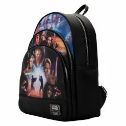 Loungefly Star Wars Prequel Trilogy Triple Pocket Mini Backpack Loungefly In Stock 8 Loungefly Star Wars Prequel Trilogy Triple Pocket Mini Backpack Loungefly In Stock