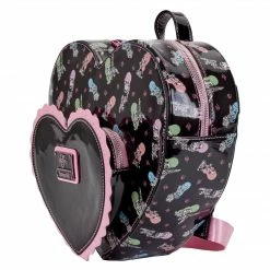 Merch Ventures Loungefly In Stock Loungefly Valfre Double Heart Mini Backpack