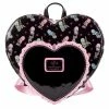 Merch Ventures Loungefly In Stock Loungefly Valfre Double Heart Mini Backpack