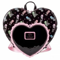 Merch Ventures Loungefly In Stock Loungefly Valfre Double Heart Mini Backpack