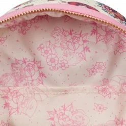 Loungefly Disney Princess Tattoo AOP Mini Backpack Loungefly In Stock
