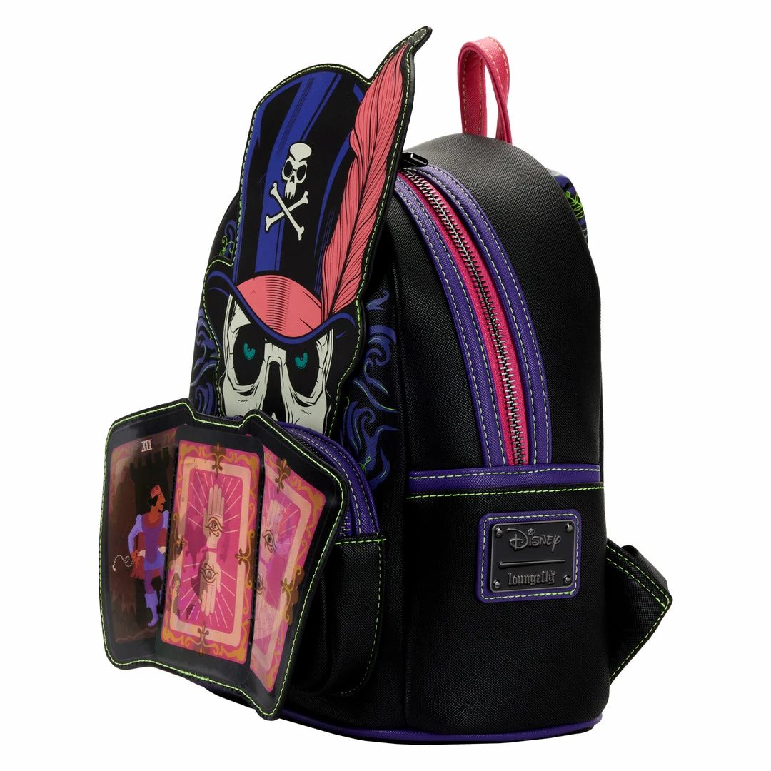 Loungefly Disney Villains Princess And The Frog Dr. Facilier Glow And Lenticular Mini Backpack 6 Loungefly Disney Villains Princess And The Frog Dr. Facilier Glow And Lenticular Mini Backpack