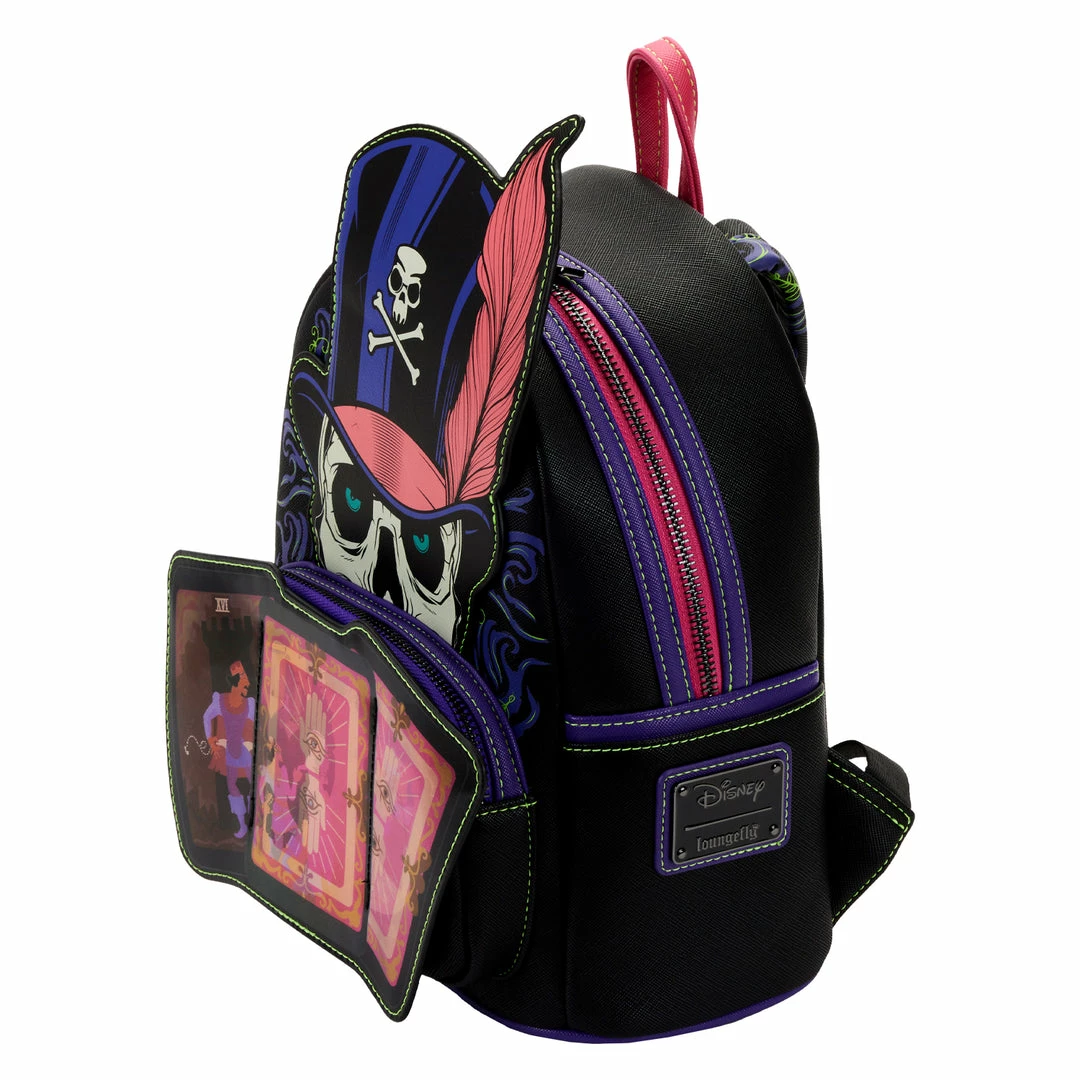Loungefly Disney Villains Princess And The Frog Dr. Facilier Glow And Lenticular Mini Backpack 10 Loungefly Disney Villains Princess And The Frog Dr. Facilier Glow And Lenticular Mini Backpack