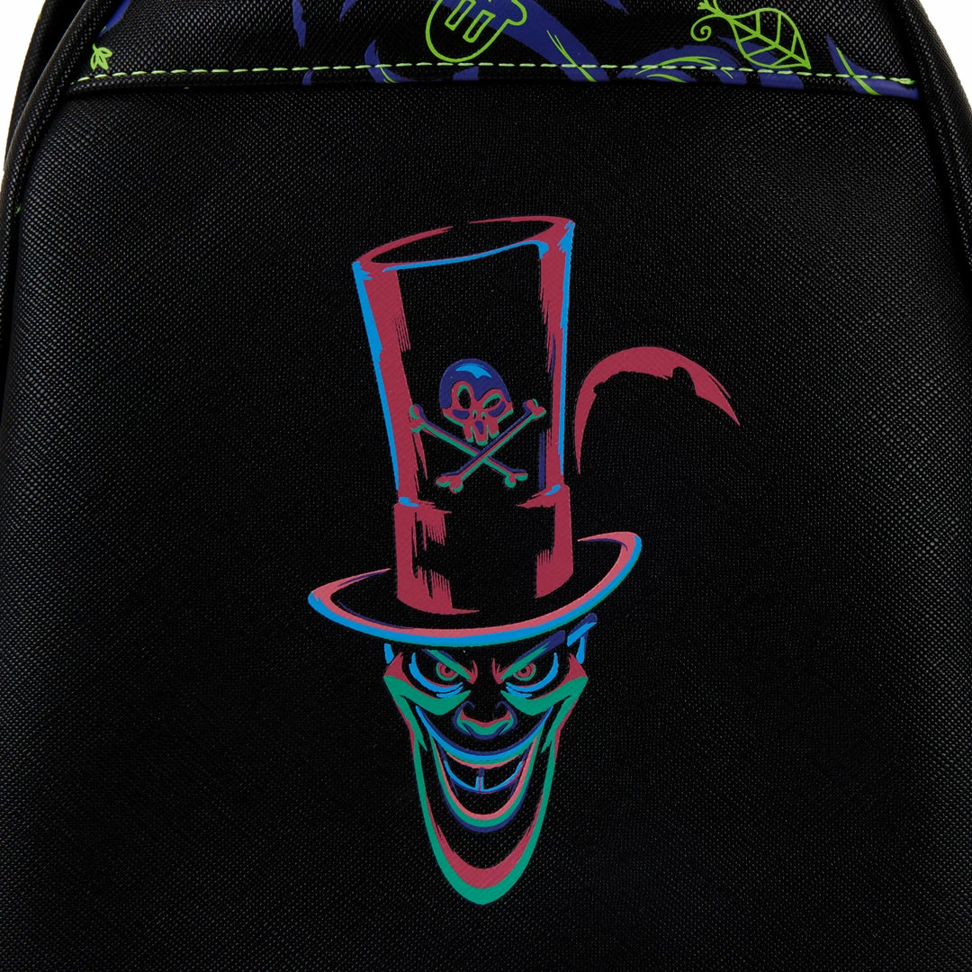 Loungefly Disney Villains Princess And The Frog Dr. Facilier Glow And Lenticular Mini Backpack 8 Loungefly Disney Villains Princess And The Frog Dr. Facilier Glow And Lenticular Mini Backpack