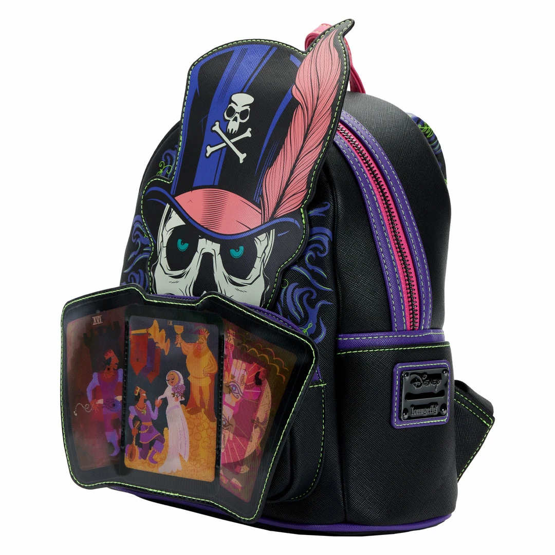 Loungefly Disney Villains Princess And The Frog Dr. Facilier Glow And Lenticular Mini Backpack 11 Loungefly Disney Villains Princess And The Frog Dr. Facilier Glow And Lenticular Mini Backpack