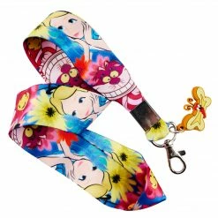 Loungefly In Stock Loungefly Disney Alice In Wonderland Lanyard W/ Cardholder