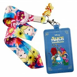 Loungefly In Stock Loungefly Disney Alice In Wonderland Lanyard W/ Cardholder
