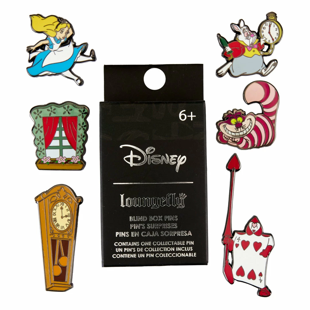 Loungefly Disney Alice In Wonderland Blind Box Pins Loungefly In Stock 1 Loungefly Disney Alice In Wonderland Blind Box Pins Loungefly In Stock