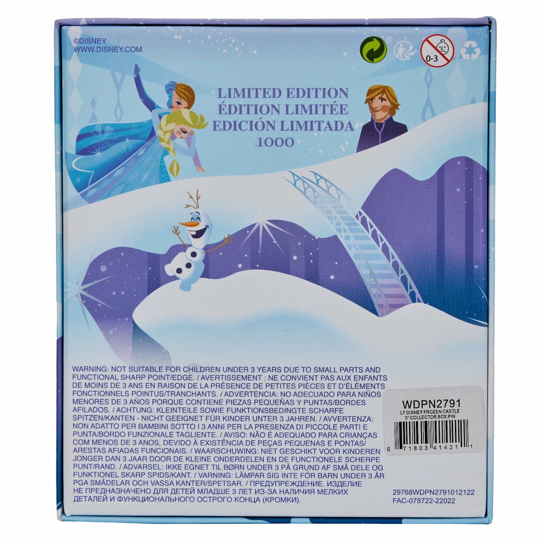 Loungefly In Stock Loungefly Disney Frozen Castle 3" Collector Box Pin 6 Loungefly In Stock Loungefly Disney Frozen Castle 3" Collector Box Pin