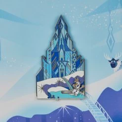Loungefly In Stock Loungefly Disney Frozen Castle 3" Collector Box Pin 8 Loungefly In Stock Loungefly Disney Frozen Castle 3
