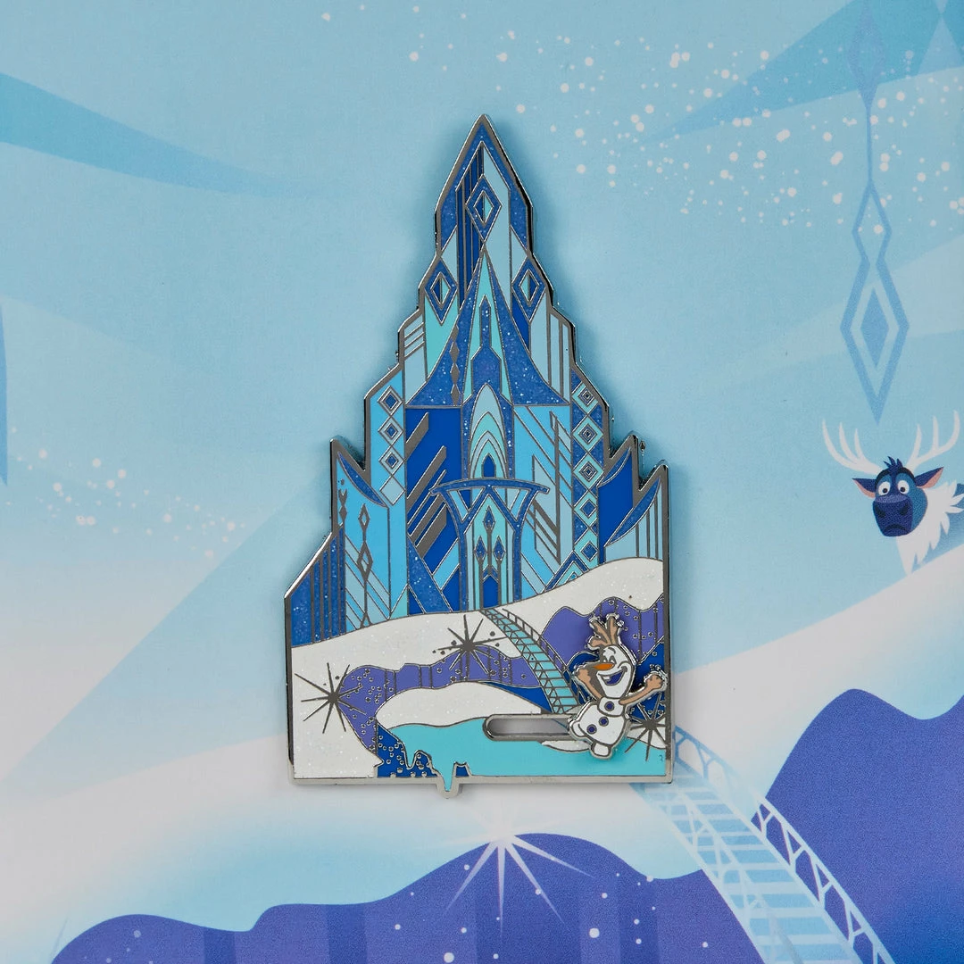 Loungefly In Stock Loungefly Disney Frozen Castle 3" Collector Box Pin 3 Loungefly In Stock Loungefly Disney Frozen Castle 3" Collector Box Pin