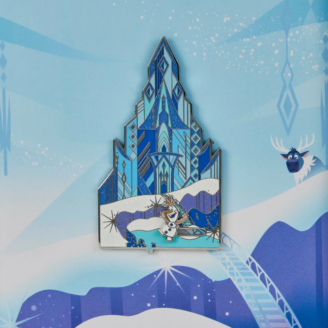 Loungefly In Stock Loungefly Disney Frozen Castle 3" Collector Box Pin 2 Loungefly In Stock Loungefly Disney Frozen Castle 3" Collector Box Pin