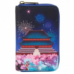 Loungefly Disney Mulan Castle Ziparound Wallet