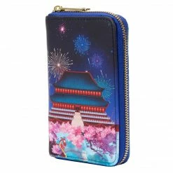 Loungefly Disney Mulan Castle Ziparound Wallet