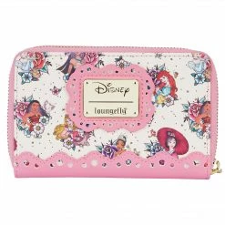 Loungefly In Stock Loungefly Disney Princess Tattoo AOP Ziparound Wallet